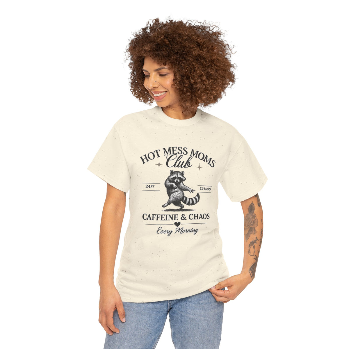 Hot Mess Unisex Heavy Cotton Tee