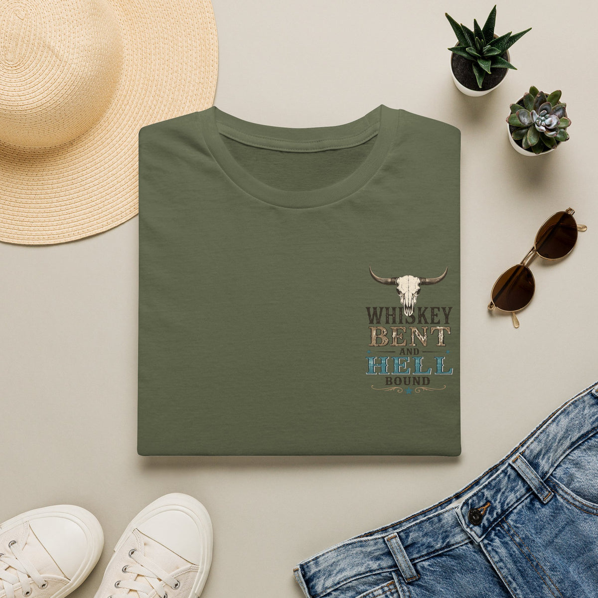 whiskey bent Unisex Softstyle T-Shirt