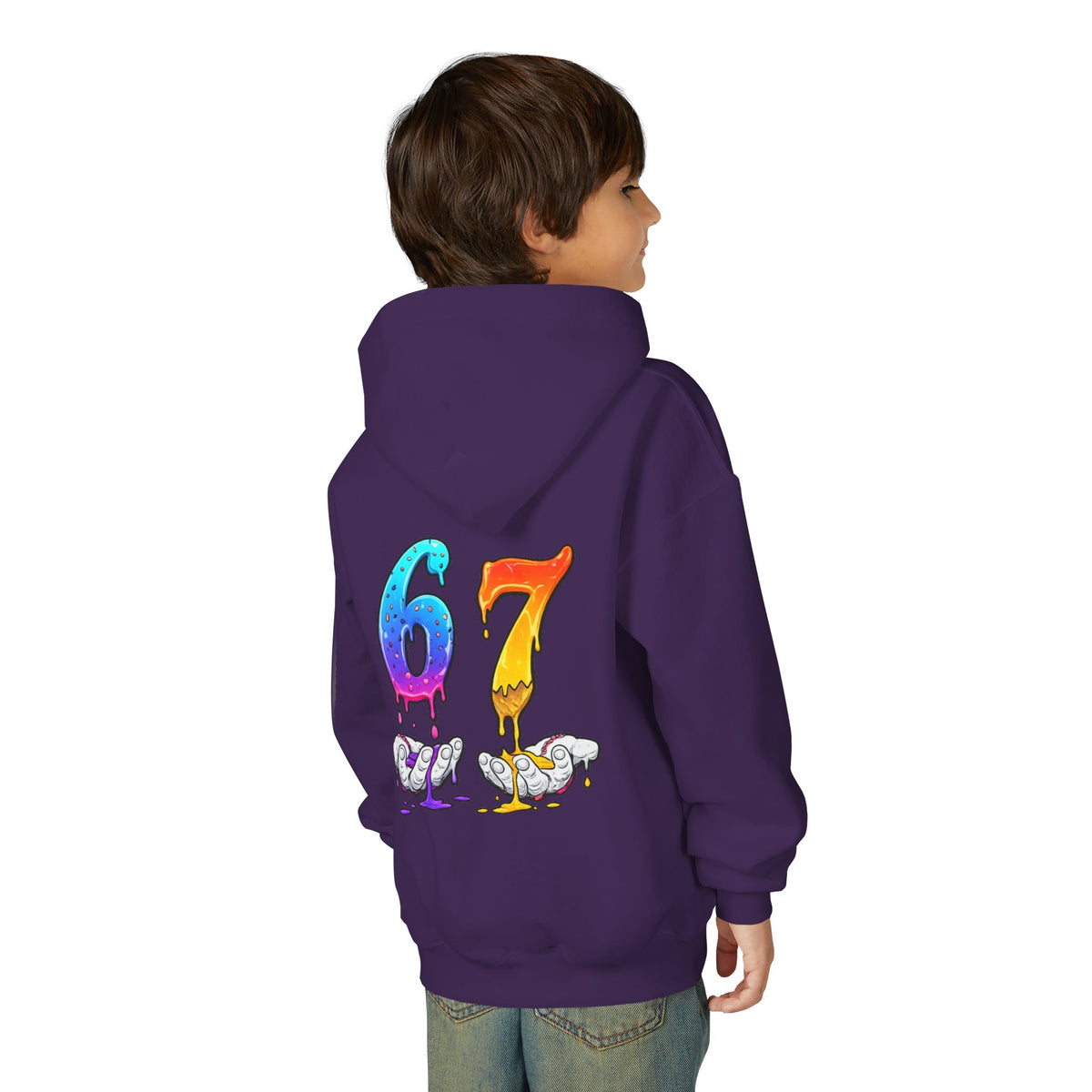 Youth 67 Heavy Blend Hooded Sweatshirt