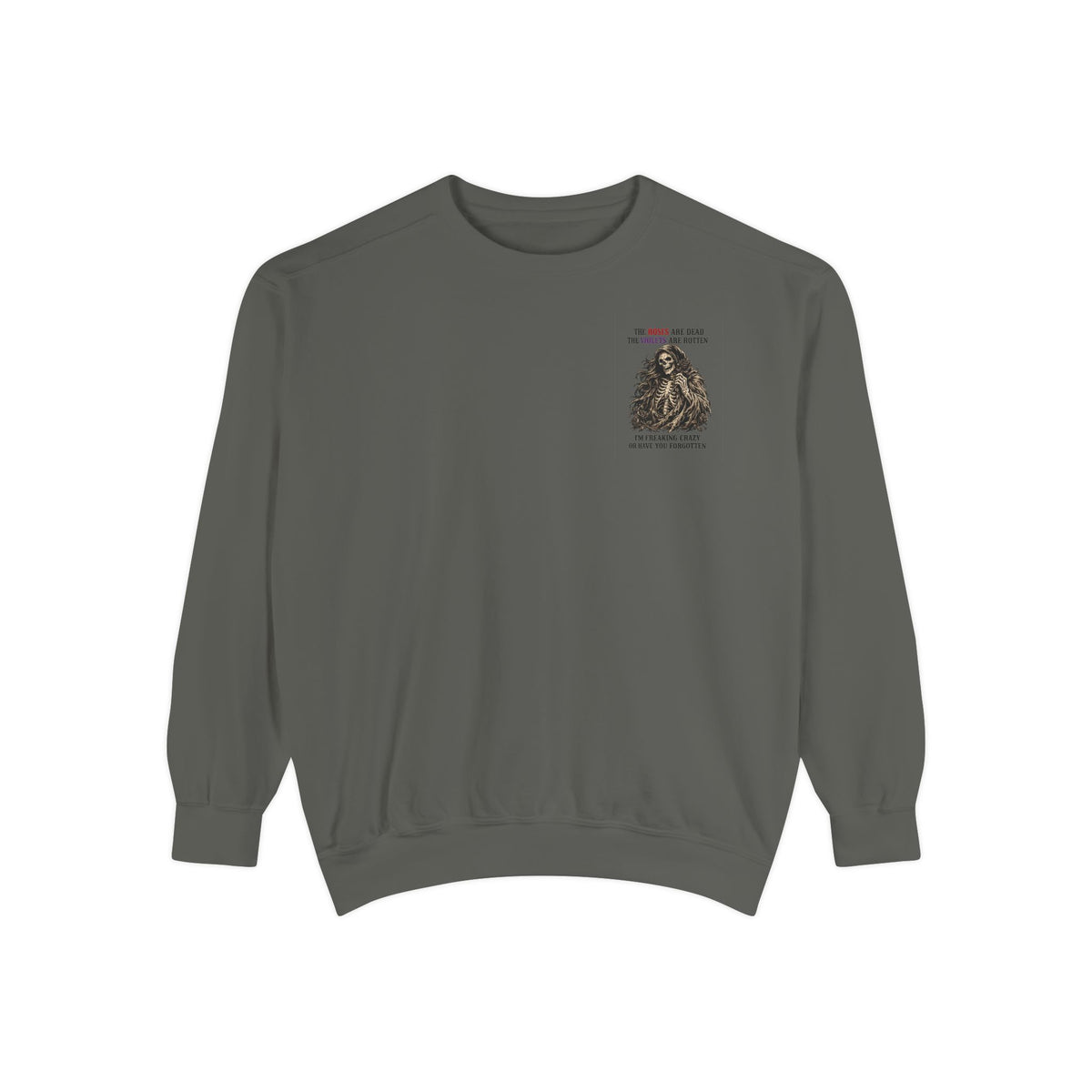 roses Unisex Garment-Dyed Sweatshirt
