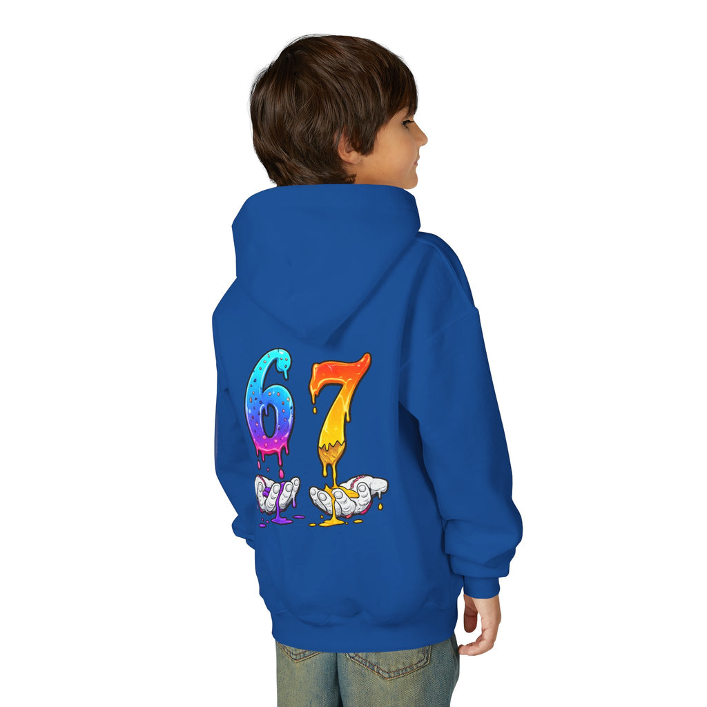 Youth 67 Heavy Blend Hooded Sweatshirt