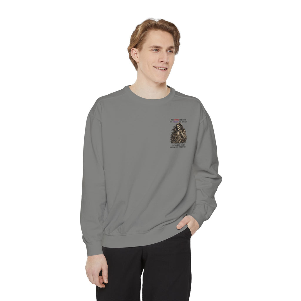 roses Unisex Garment-Dyed Sweatshirt