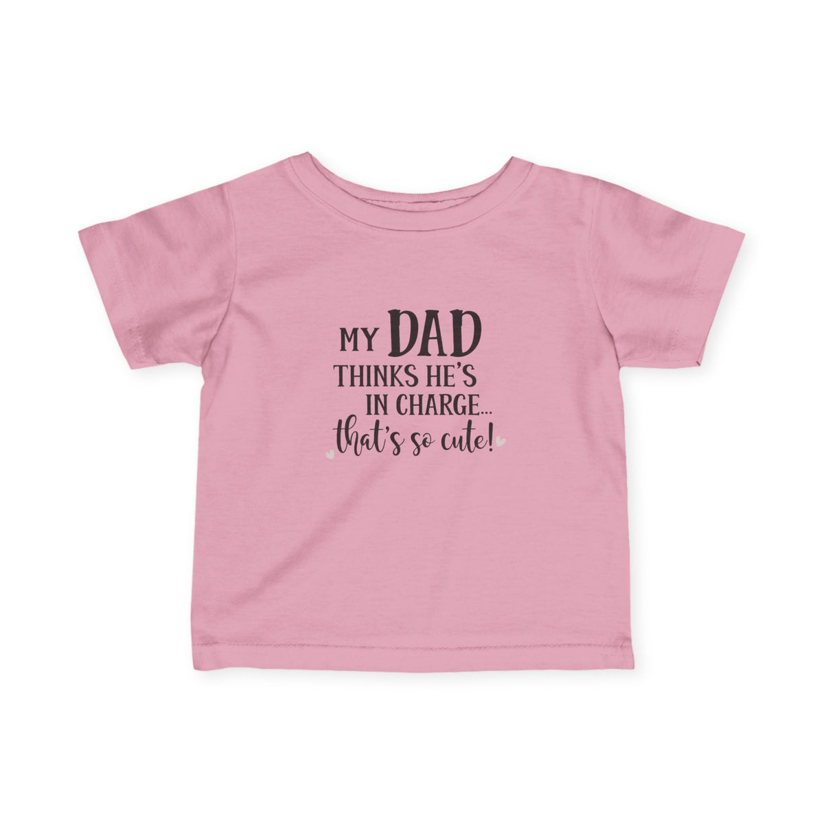dad in charge Infant Fine Jersey Tee