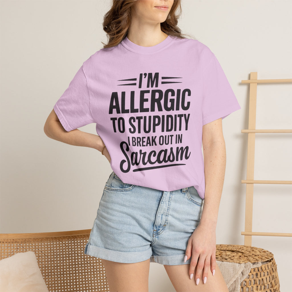Im Allergic Unisex Garment-Dyed T-shirt