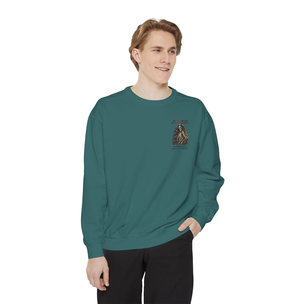 roses Unisex Garment-Dyed Sweatshirt