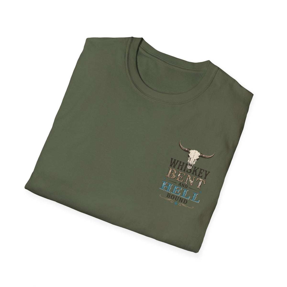 whiskey bent Unisex Softstyle T-Shirt