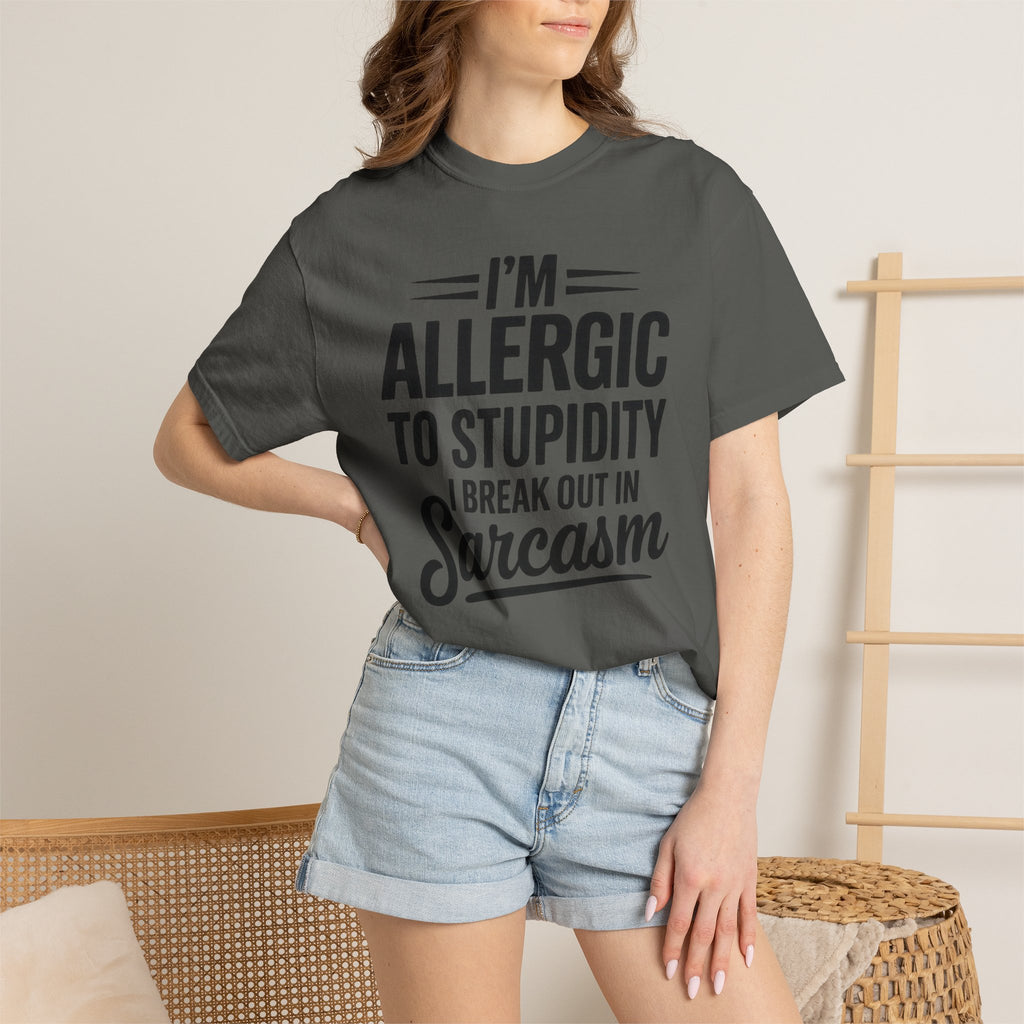 Im Allergic Unisex Garment-Dyed T-shirt