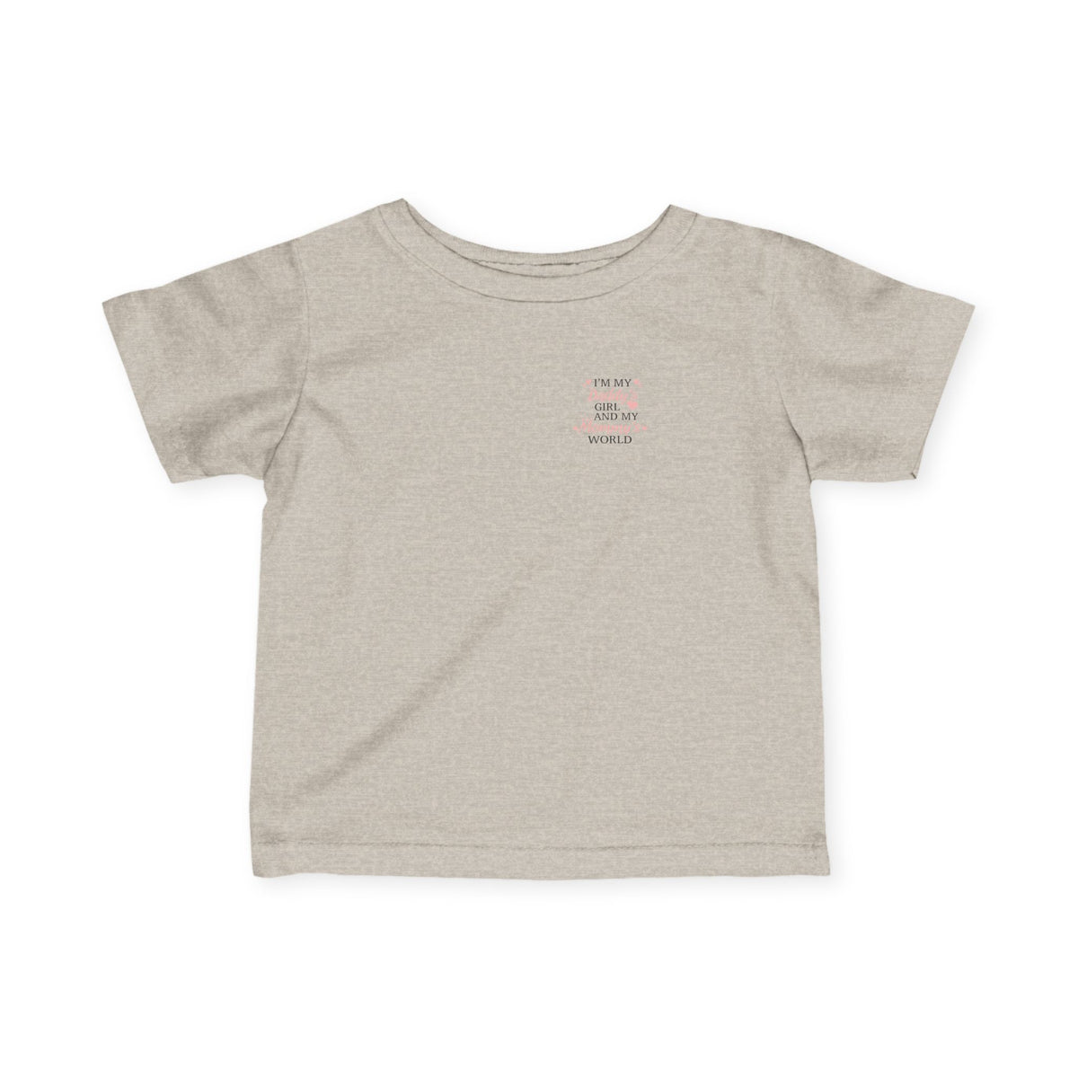 daddygirl Infant Fine Jersey Tee