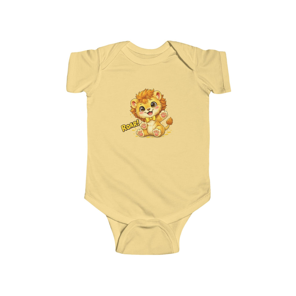 roar Infant Fine Jersey Bodysuit