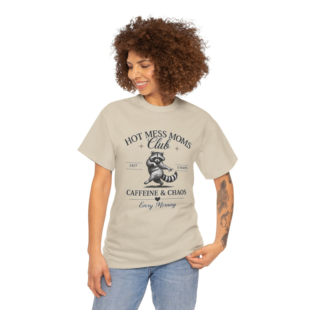 Hot Mess Unisex Heavy Cotton Tee