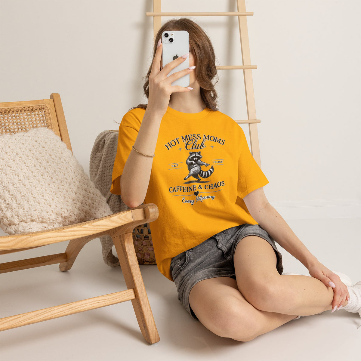 Hot Mess Unisex Heavy Cotton Tee