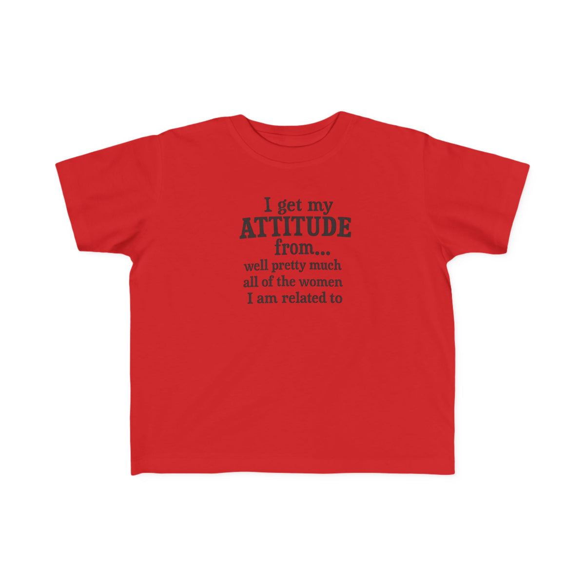 ATTITUDE Toddler's Fine Jersey Tee
