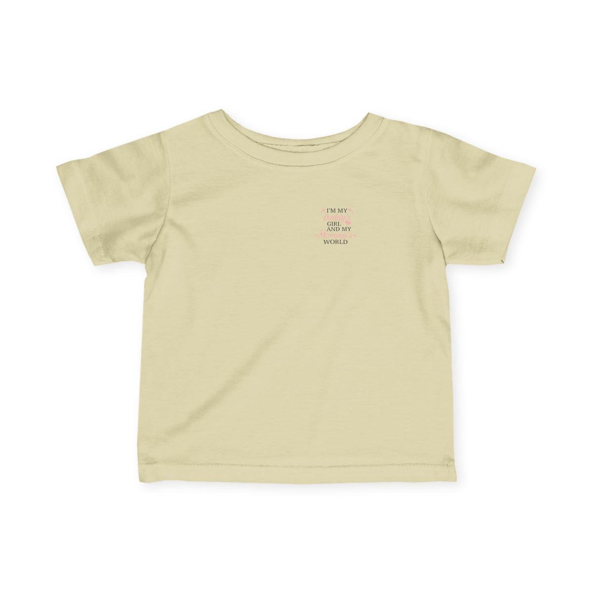 daddygirl Infant Fine Jersey Tee