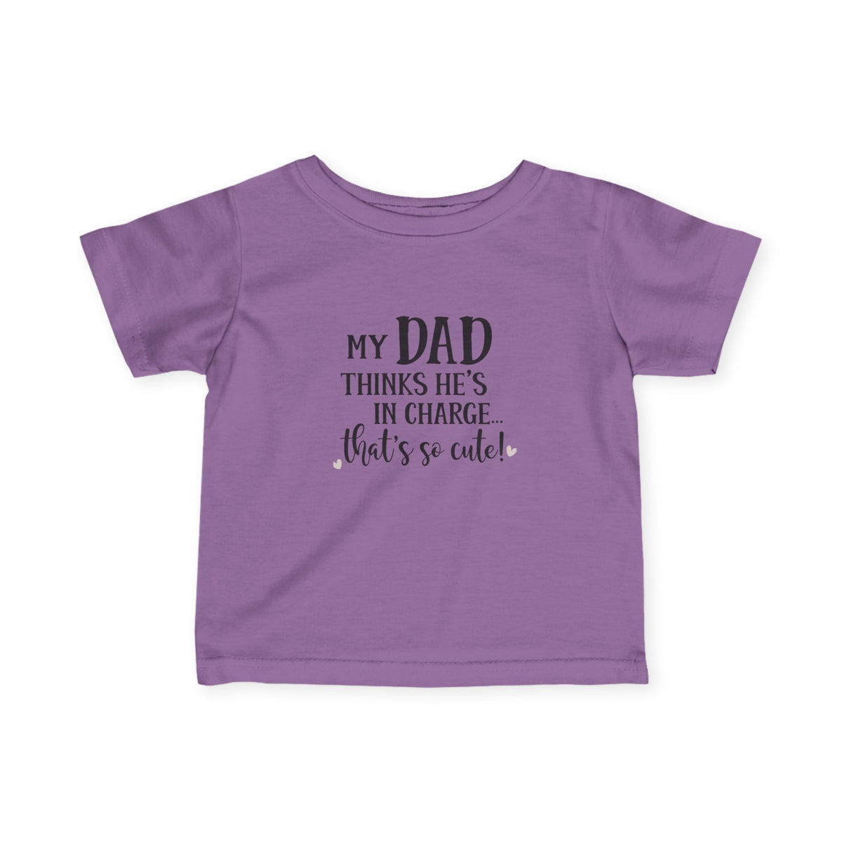 dad in charge Infant Fine Jersey Tee