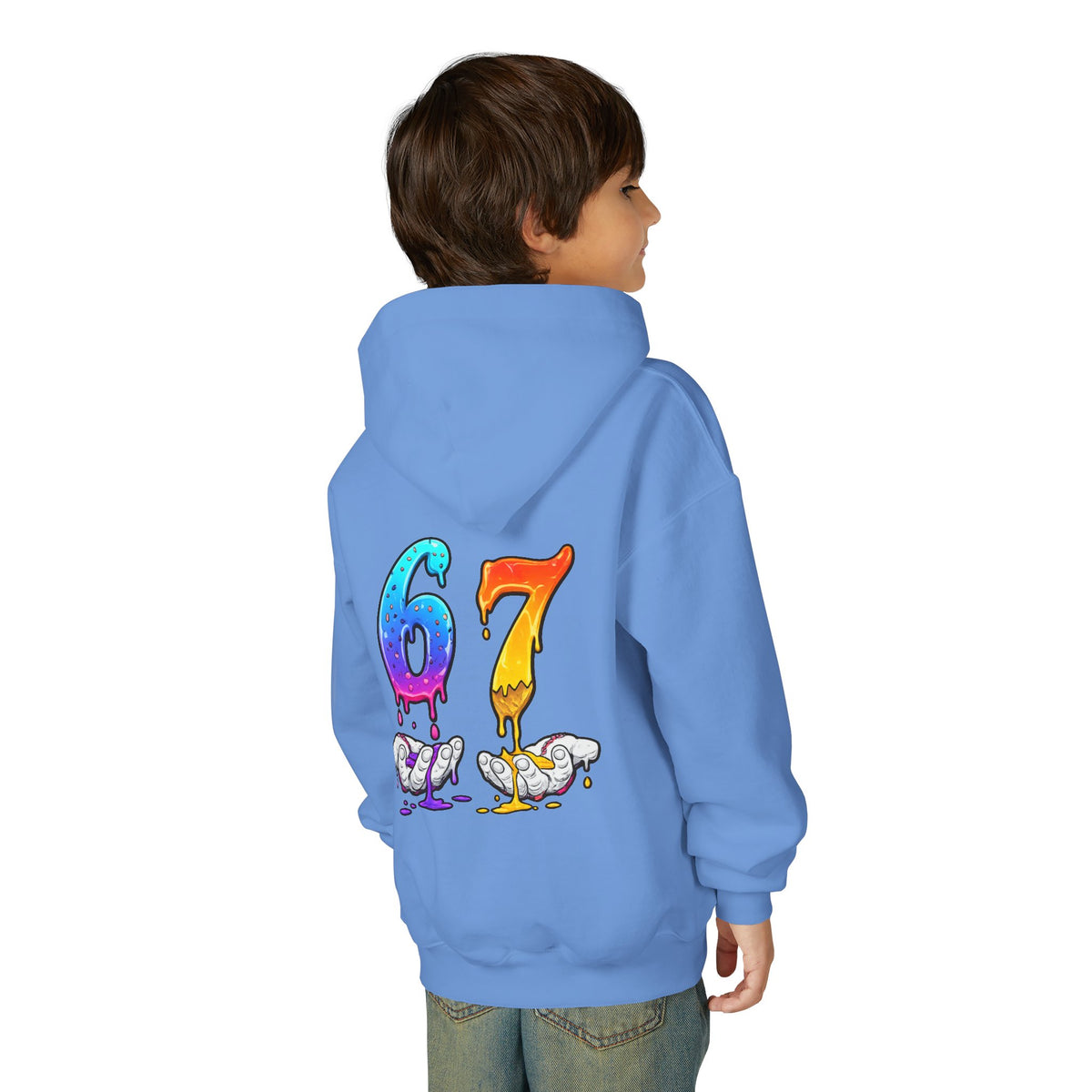 Youth 67 Heavy Blend Hooded Sweatshirt
