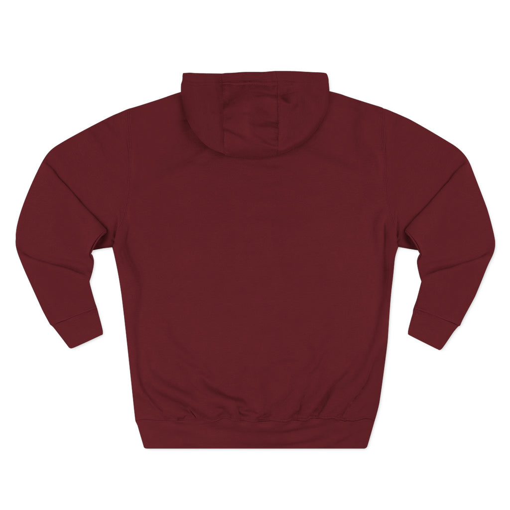 Bear Three-Panel Fleece Hoodie